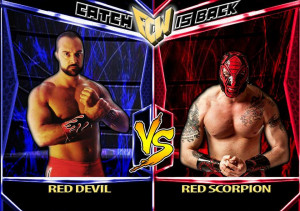 Red Devil versus Red Scorpion, la locandina